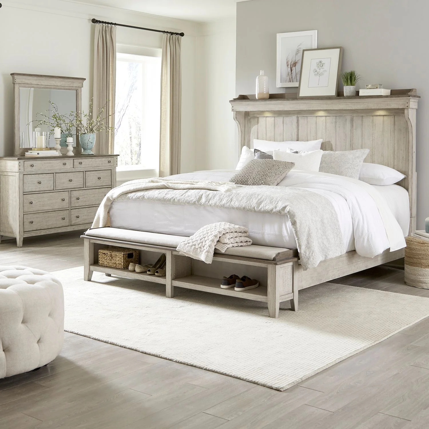 Ivy Hollow - Mantle Storage Bedroom Set - Image 1