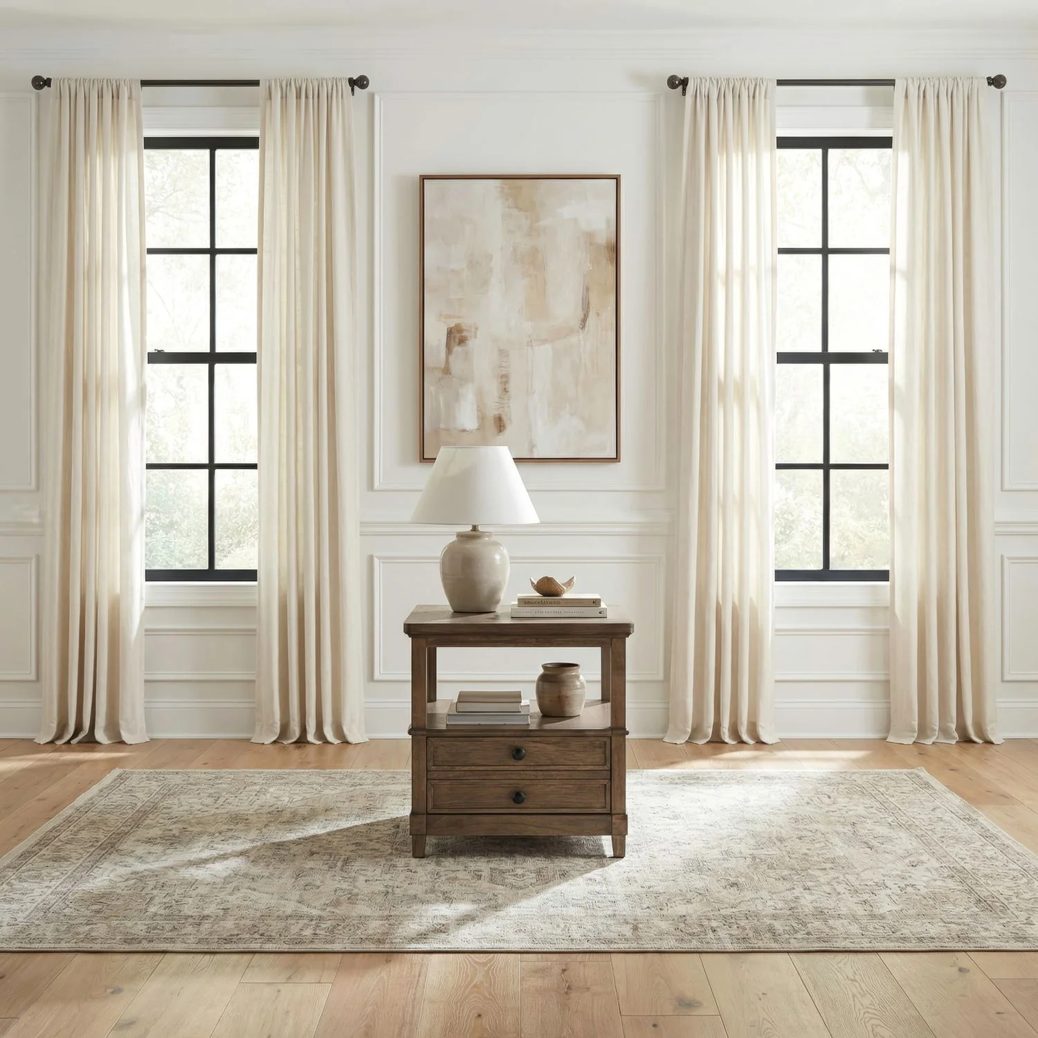 Artisan Home – 1 Drawer End Table – Sienna Stone