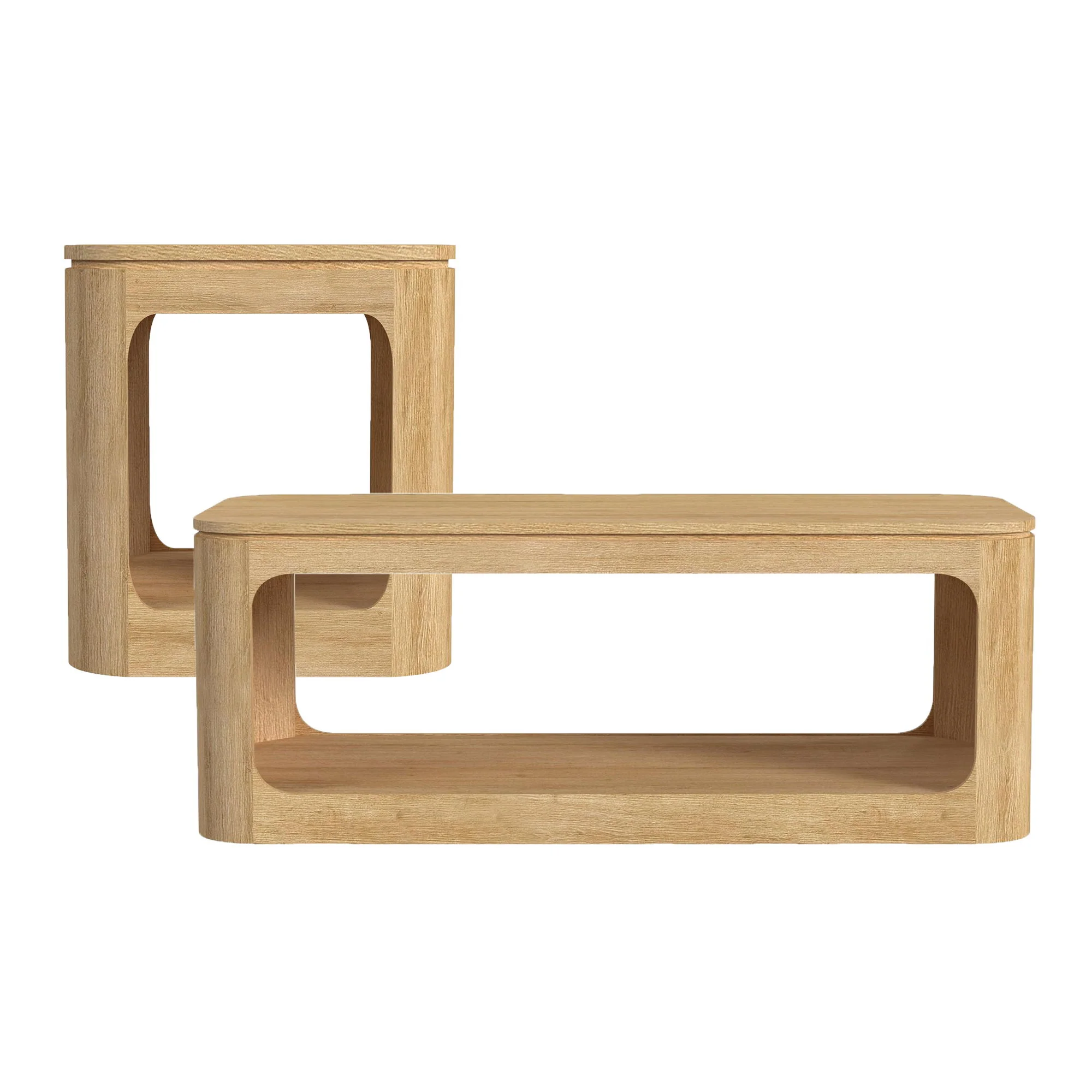 Rogen Rustic – Occasional Table Set