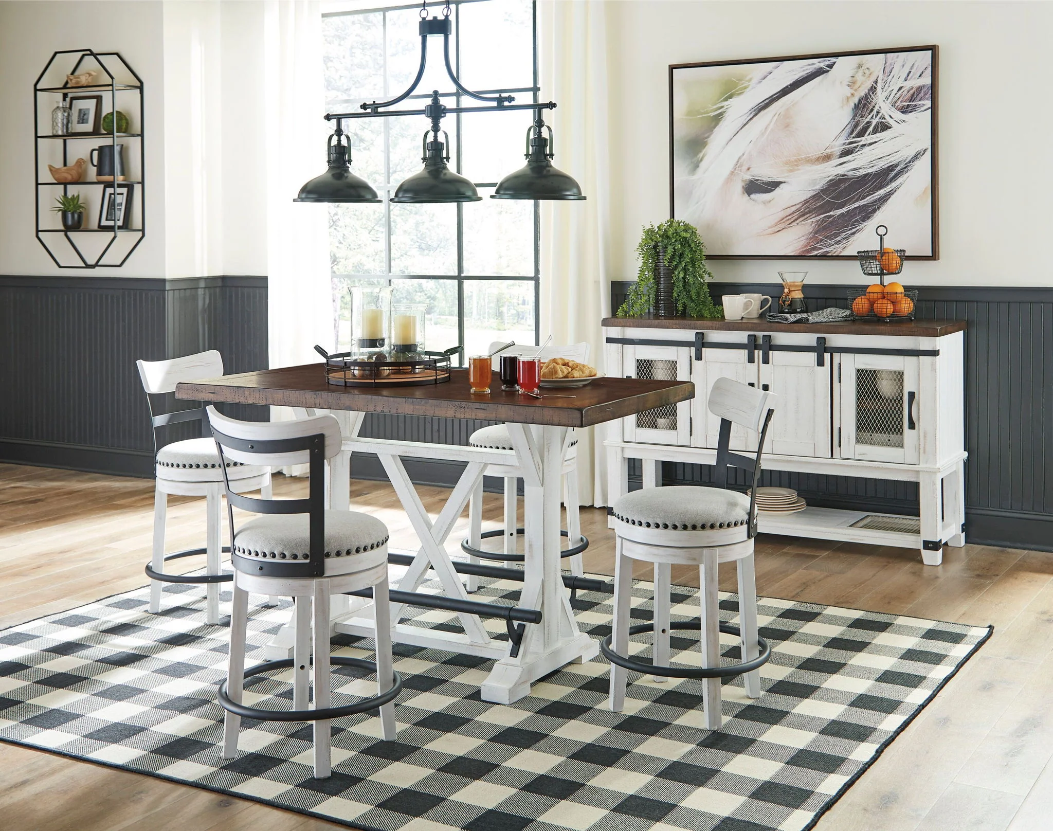 Valebeck - Counter Height Table Set - Image 3