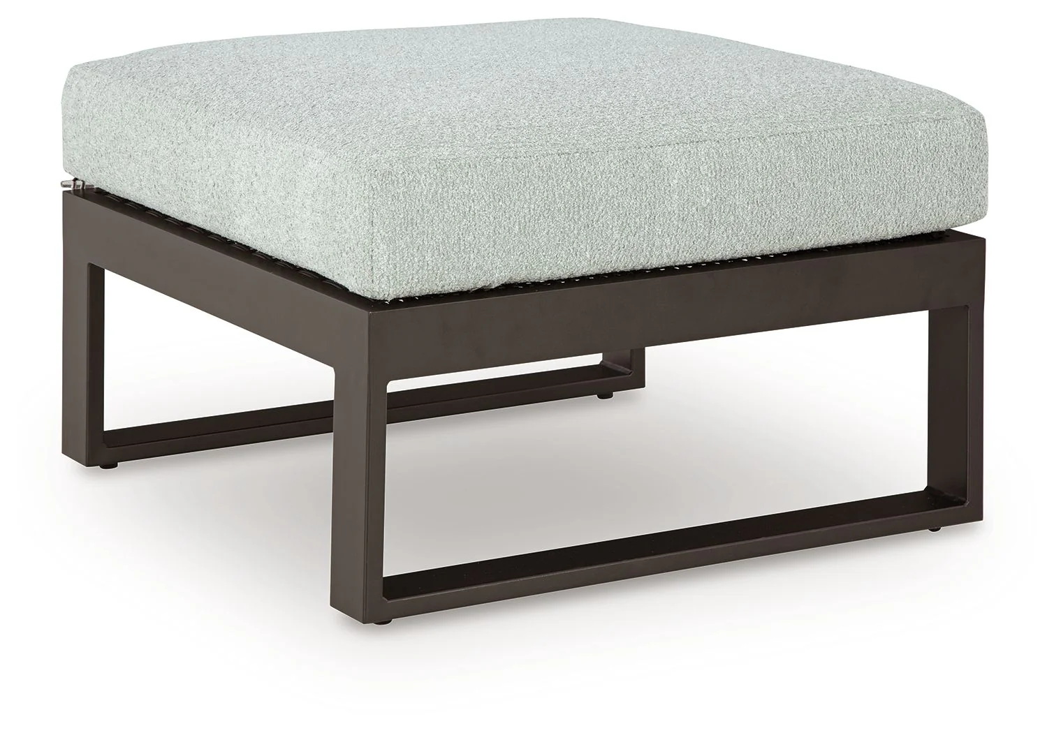 Beachloft – Ottoman With Cushion – Black / Gray