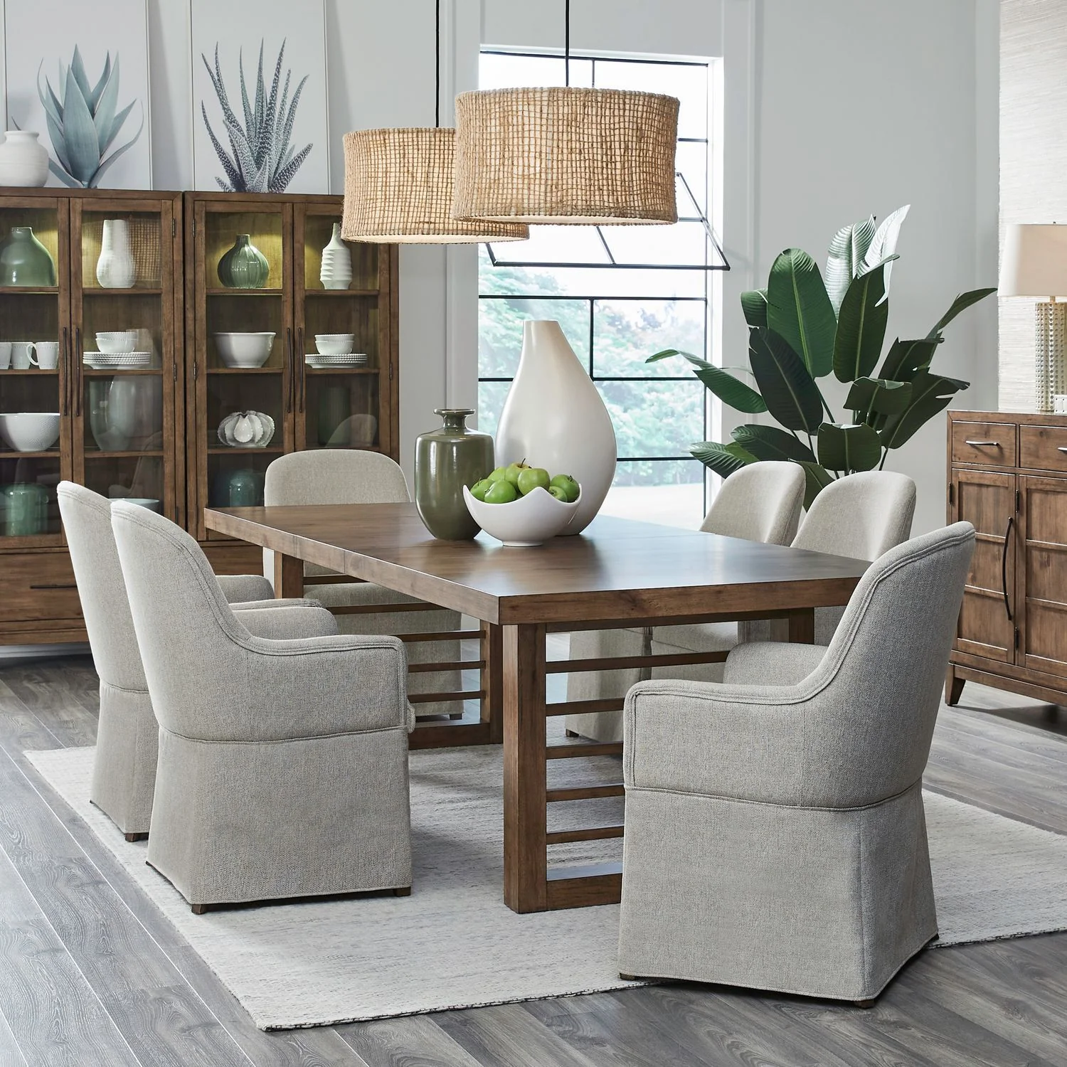 Shaker Lakes - Pedestal Table Set - Image 2