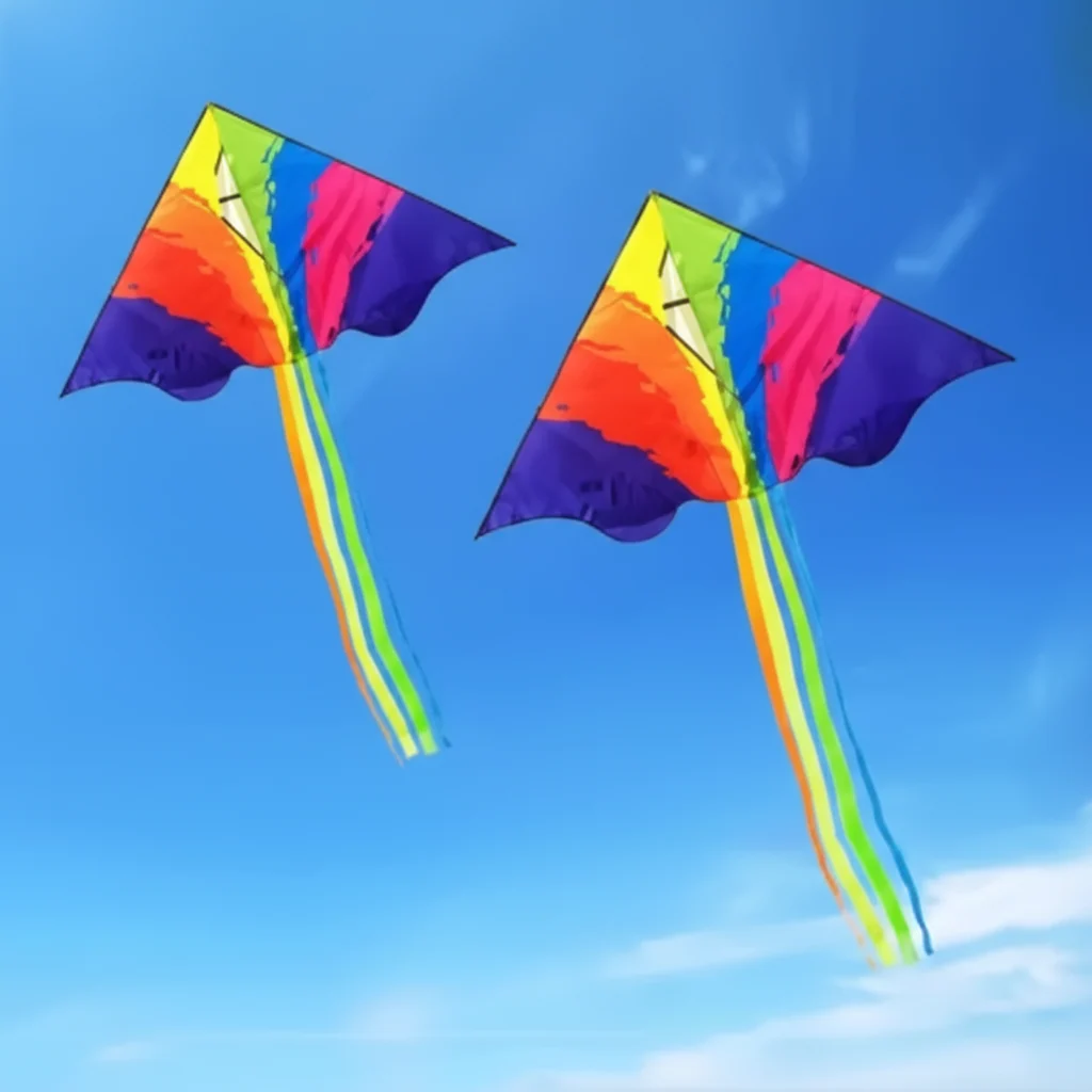 Colorful Long Tail Outdoor Rainbow Kite - Image 3