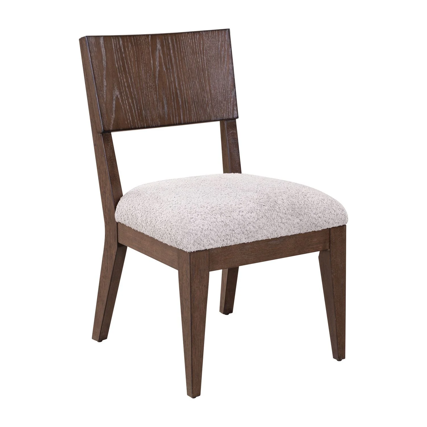 Cascade Falls - Panel Back Side Chair - Satin Espresso - Image 3