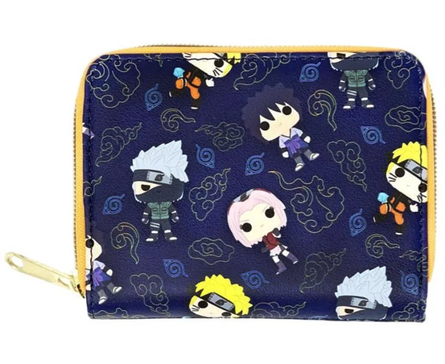 Funko Loungefly Naruto Shippuden Team 7 All-Over-Print Wallet - Image 3