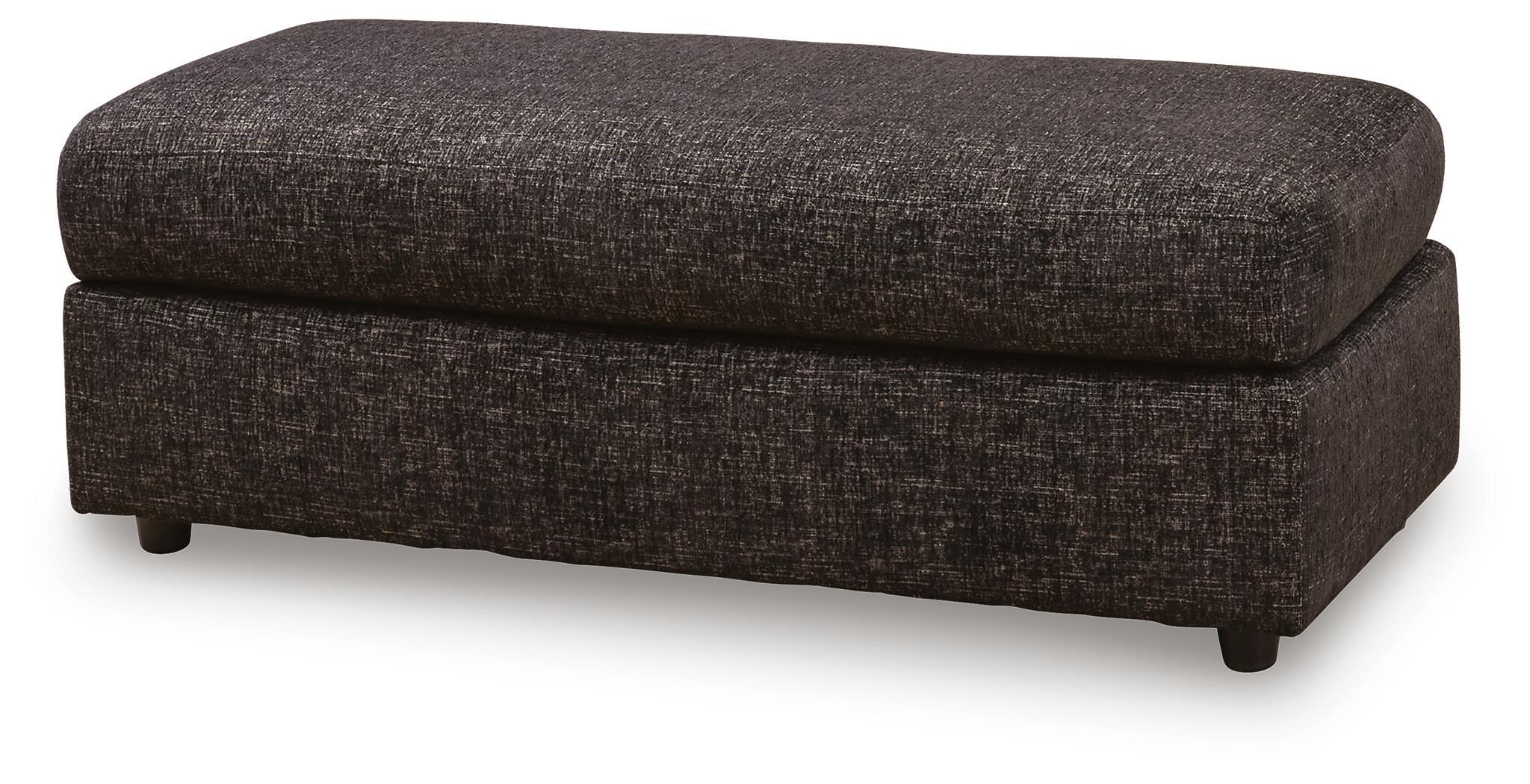 Lentiz – Oversized Accent Ottoman – Onyx
