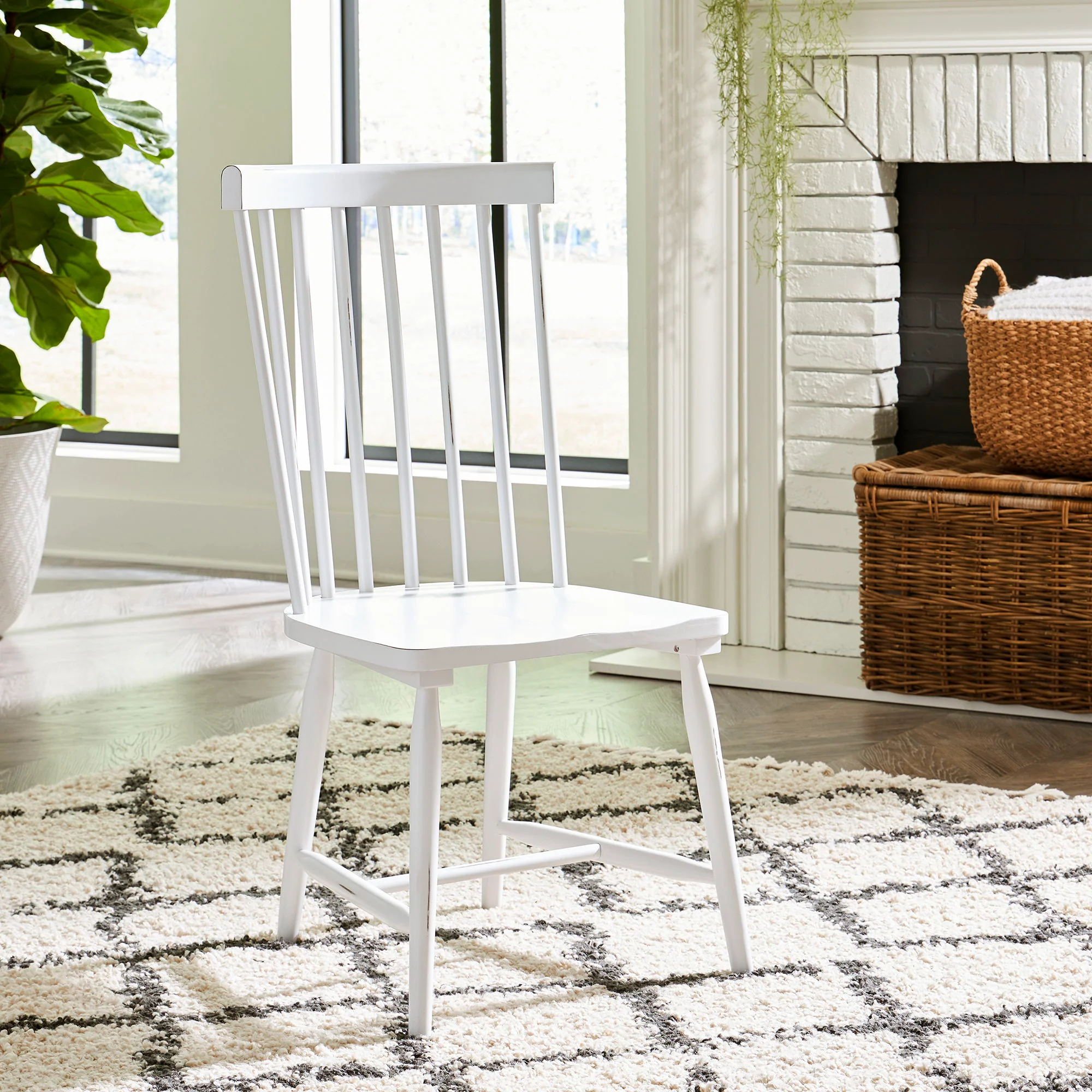 Capeside Cottage - Spindle Back Side Chair - Image 1
