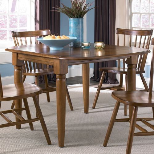 Creations - Drop Leaf Table - Dark Brown - Image 1