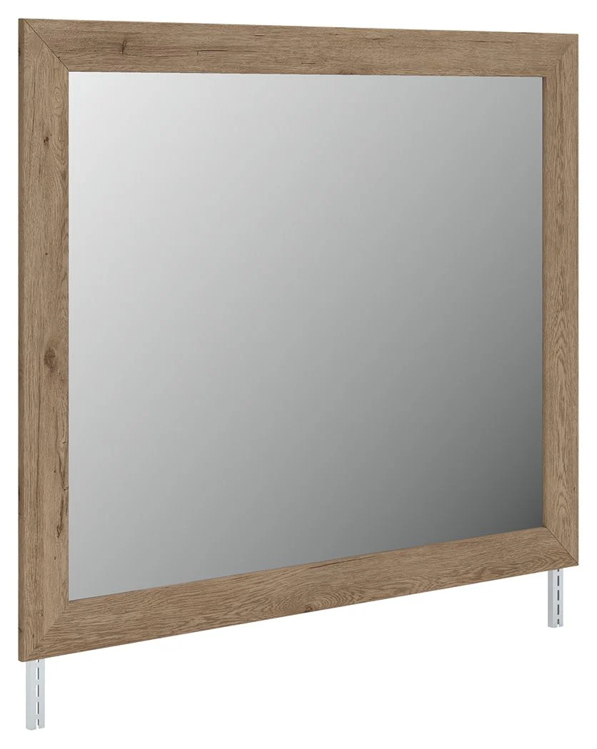 Oliandon - Bedroom Mirror - Light Brown - Image 1