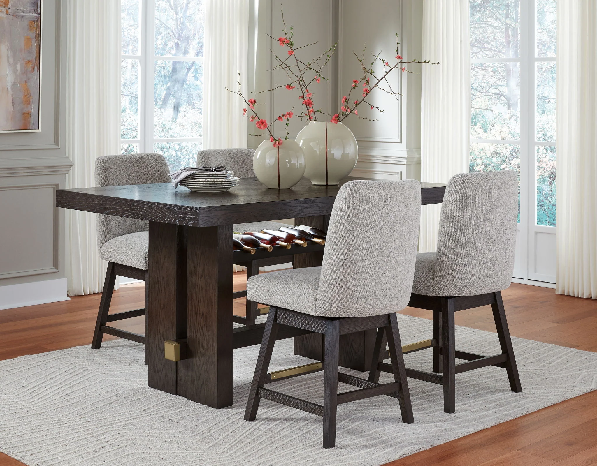 Burkhaus - Rectangular Counter Table Set - Image 1