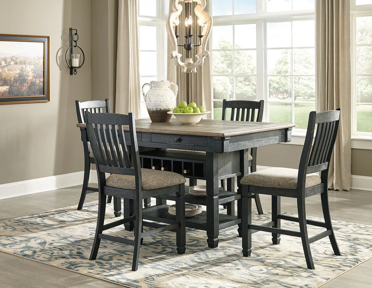 Tyler Creek - Counter Height Table Set - Image 1