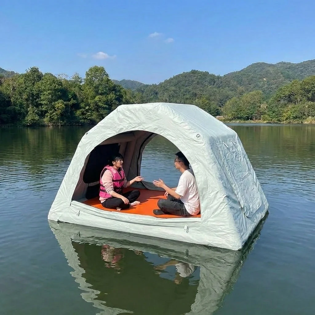 Four Season Inflatable Car Roof Camping Tent - Image 3