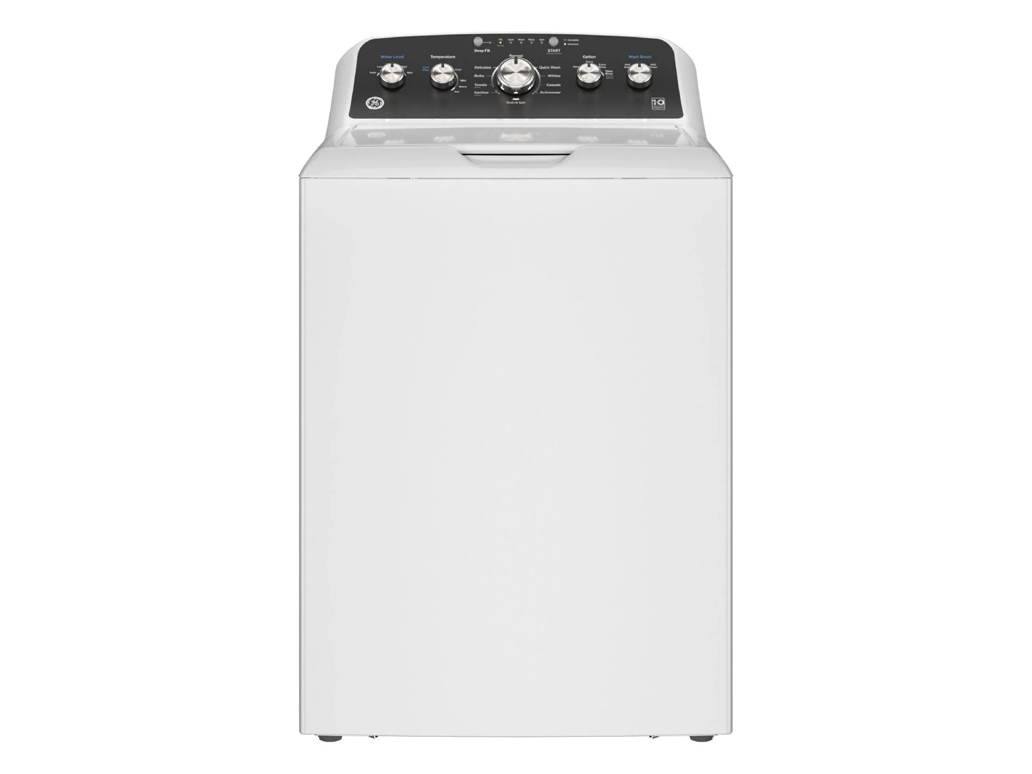 GE 4.5 Cubic Foot Top Load Washer With Wash Boost – White