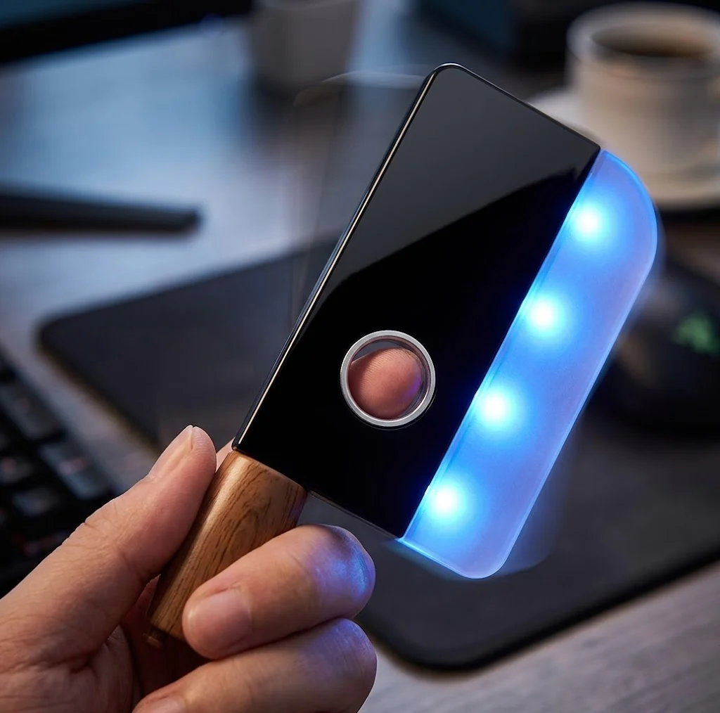 Luminous Spinning Fidget Stress Toy - Image 1