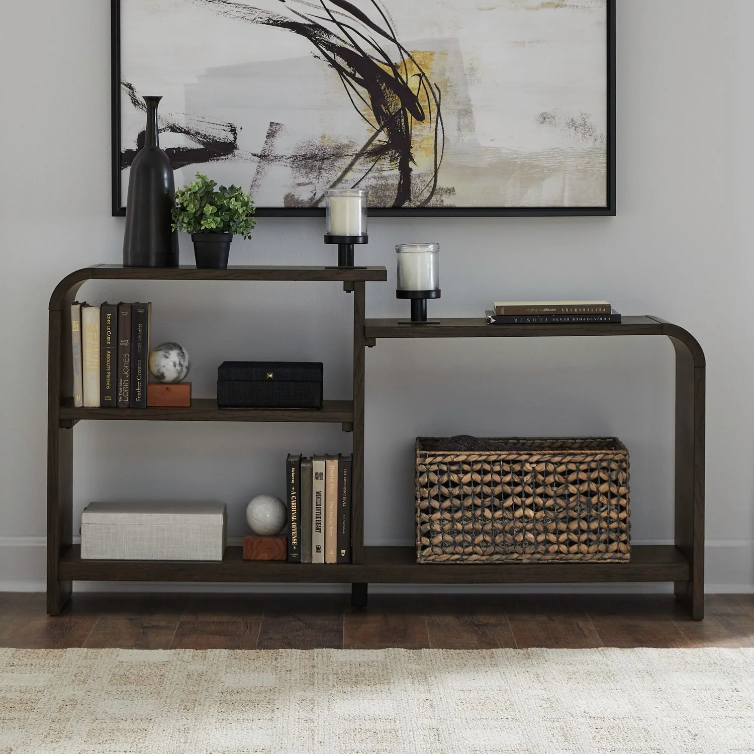 Perspectives – Sofa Table – Espresso