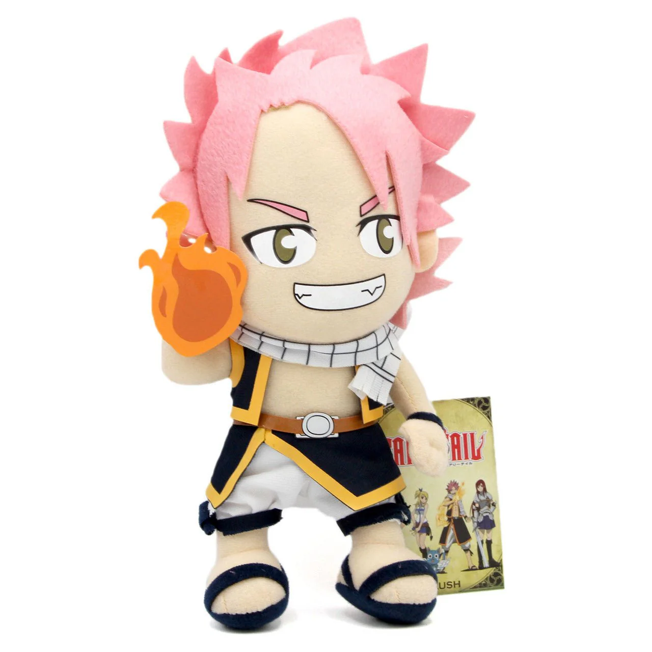 Fairy Tail S3 - 4th Key Art Natsu Plush 8" Great Eastern Entertainment - Image 1