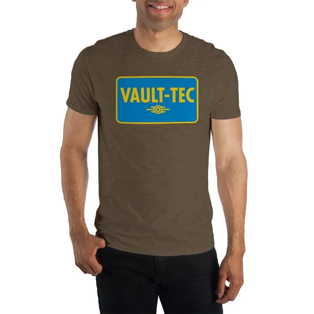 Fallout 76 Vault-tec Adult T-Shirt - Image 1