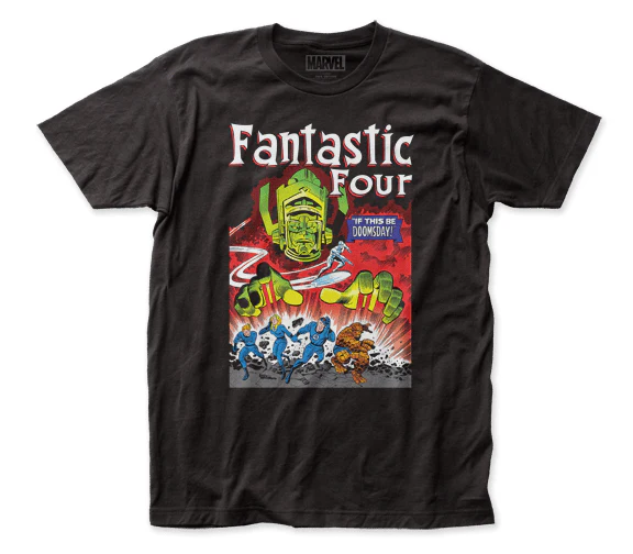Fantastic Four - If This Be Doomsday Marvel Adult Unisex T-Shirt - Image 1