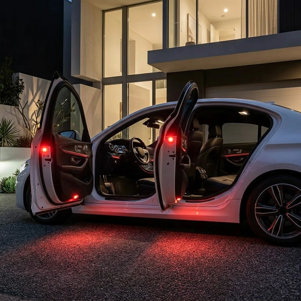 Wireless Car Door Safety Warning Lights - Image 2