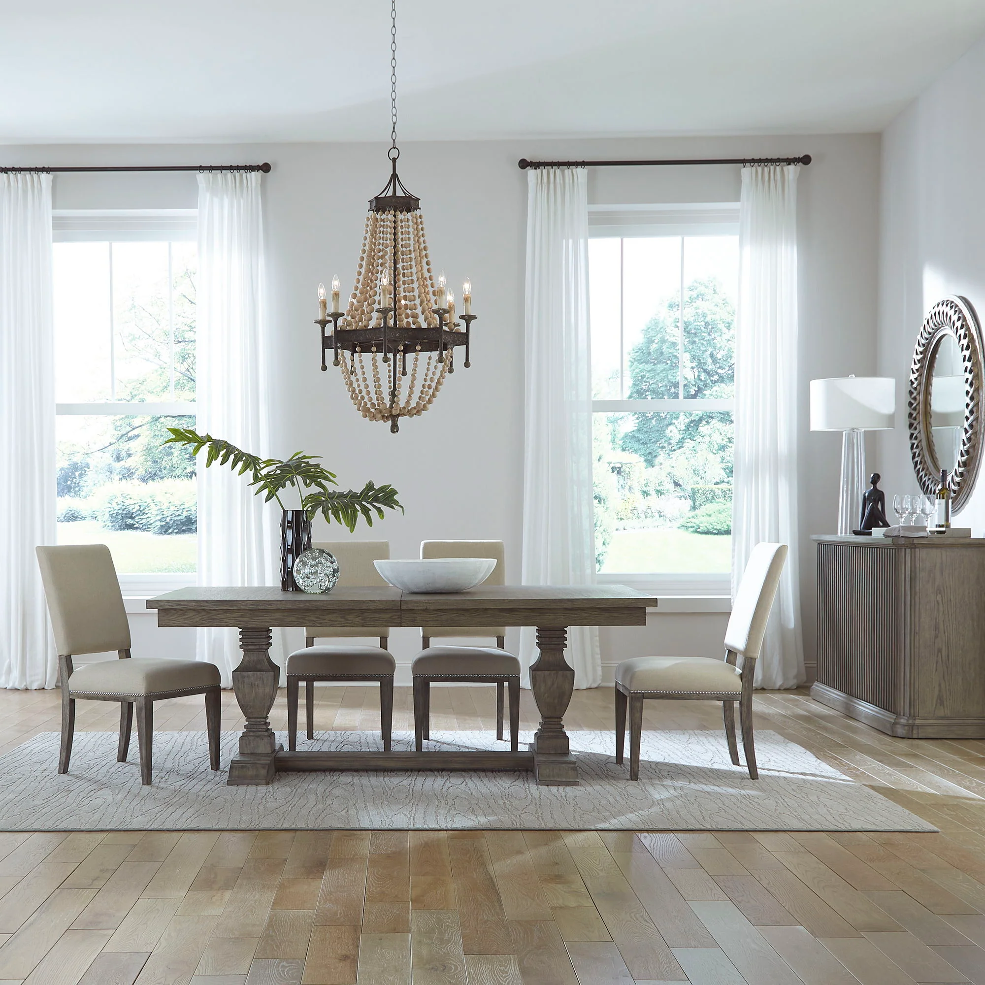 Westfield - Trestle Table Set - Image 1
