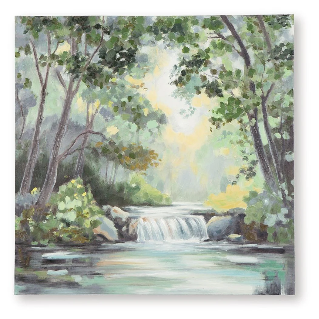 Evermaddick – Wall Art – Green / Gray / White