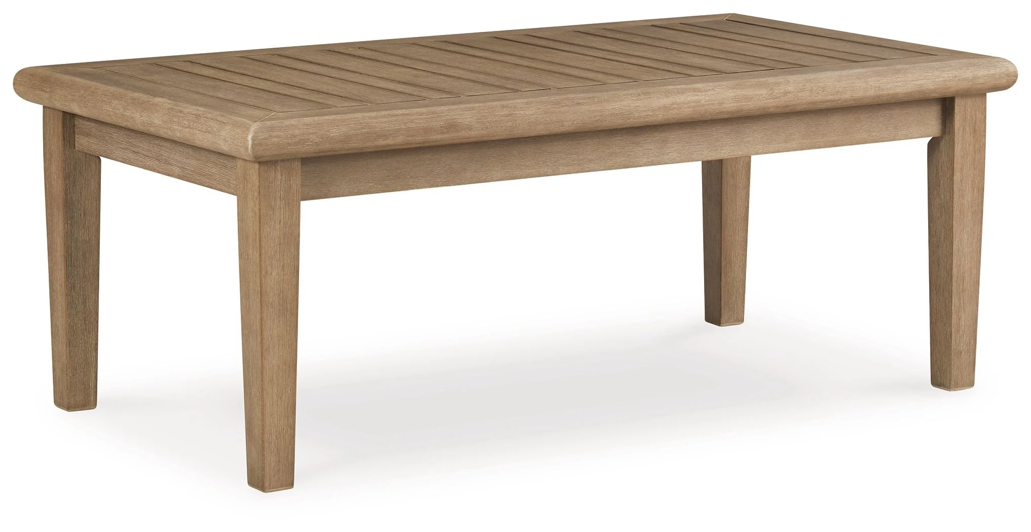 Carter Hall - Rectangular Cocktail Table - Beige - Image 1