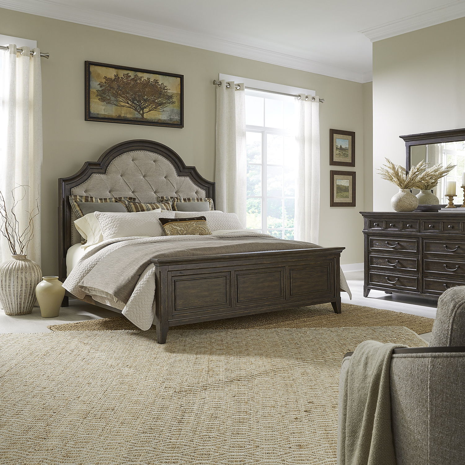 Paradise Valley - Upholstered Bedroom Set - Image 1