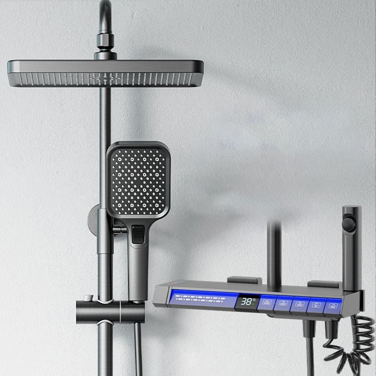 Rainfall Spa Therapy Digital Thermostatic Shower System Set - Image 3