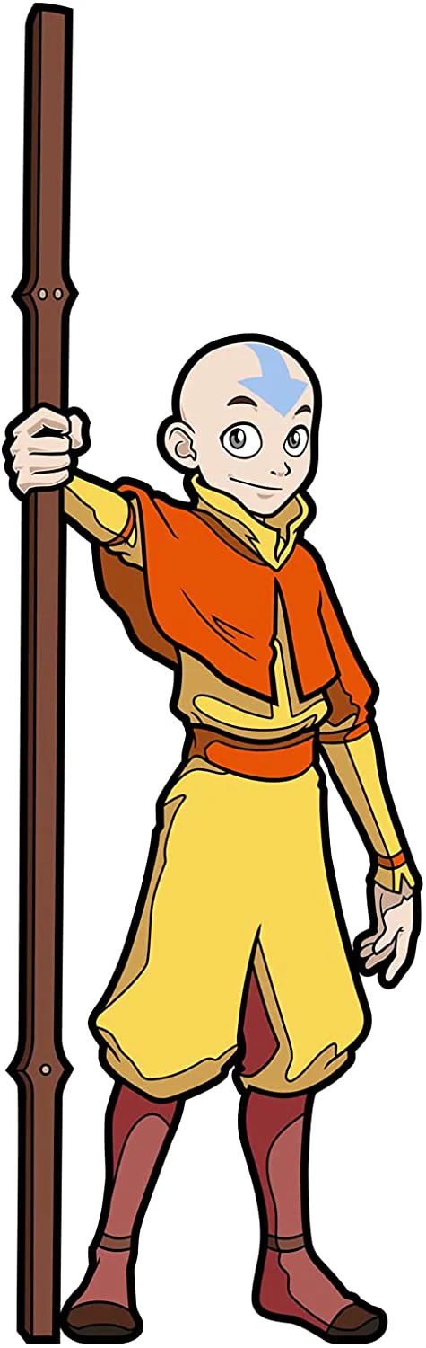 FiGPiN Avatar The Last Airbender - Aang (#614) Enamel Pin - Image 1