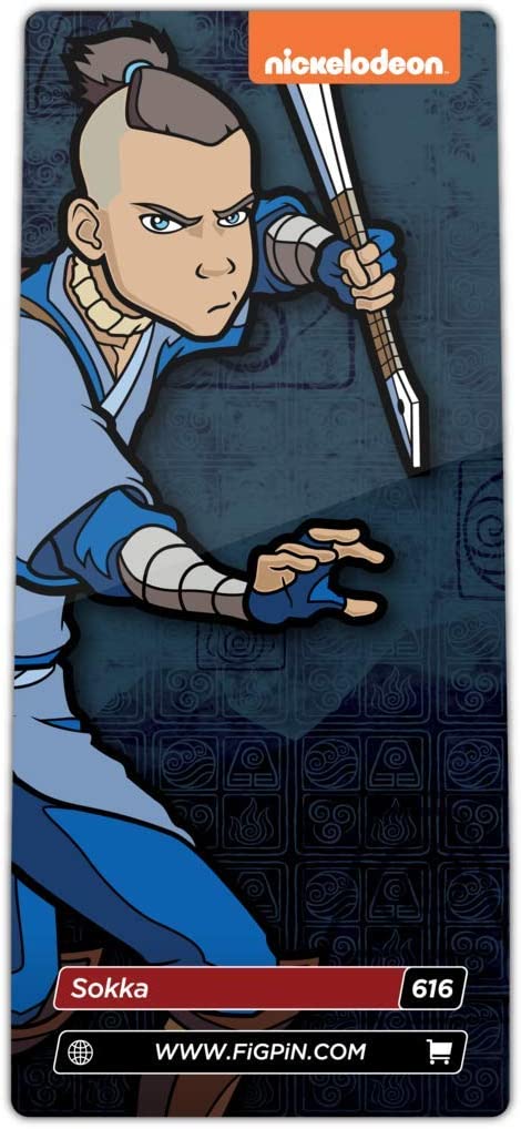 FiGPiN Avatar The Last Airbender - Sokka (#616) Enamel Pin - Image 3