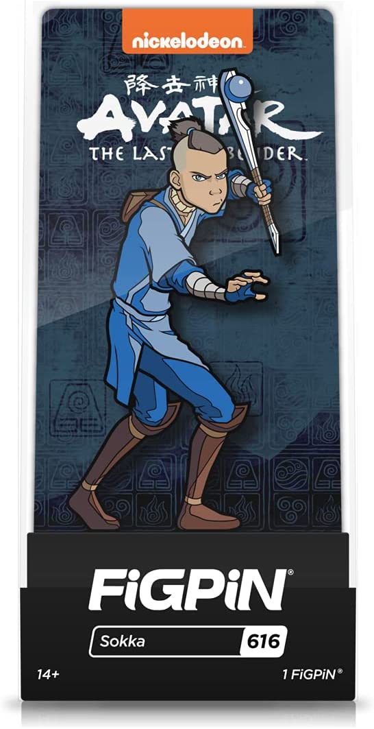 FiGPiN Avatar The Last Airbender - Sokka (#616) Enamel Pin - Image 2