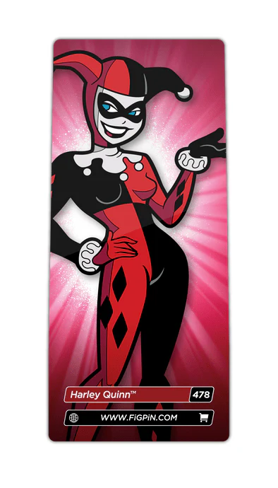 FiGPiN Classic: DC Classics - Batman The Animated Series Harley Quinn #478 Pin - Image 3