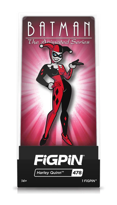 FiGPiN Classic: DC Classics - Batman The Animated Series Harley Quinn #478 Pin - Image 2
