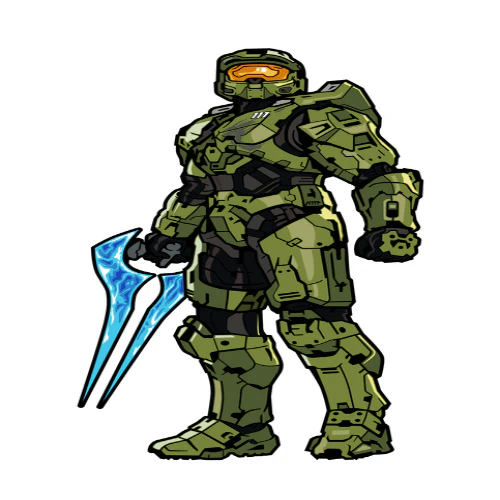FiGPiN Classic: Halo - Master Chief #79 Enamel Collector Pin - Image 1