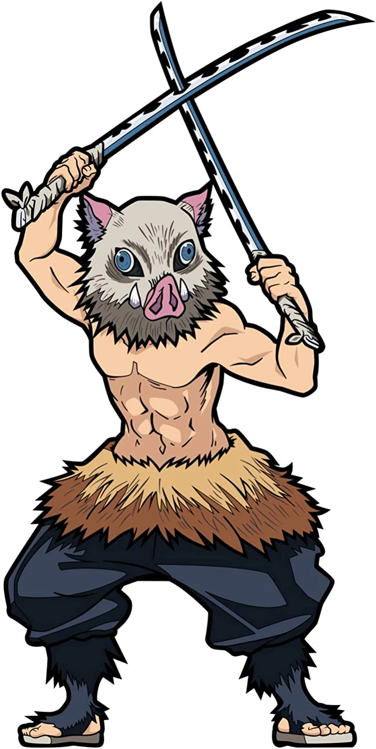 FiGPiN Demon Slayer - Inosuke Hashibira Enamel Pin - Image 1