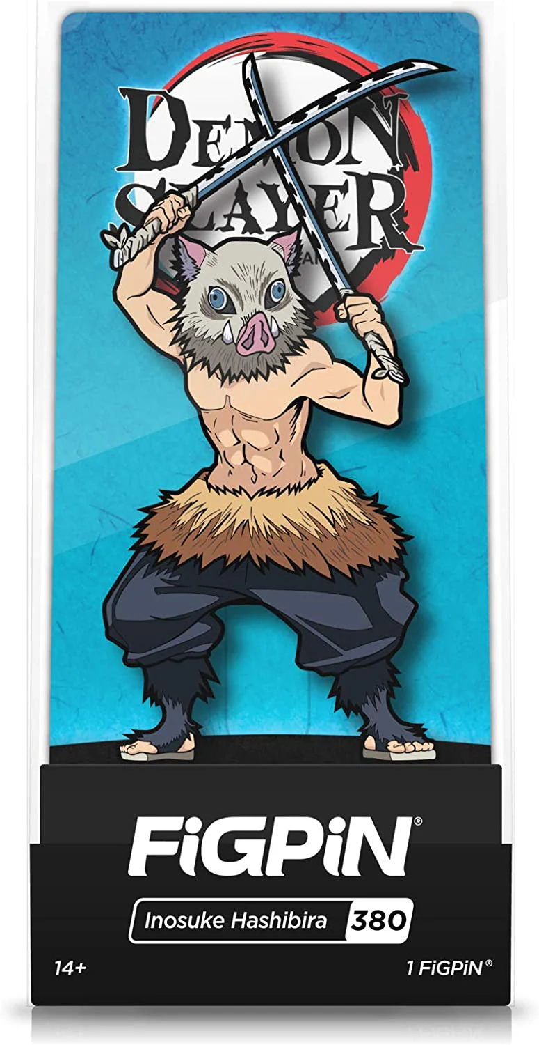 FiGPiN Demon Slayer - Inosuke Hashibira Enamel Pin - Image 3
