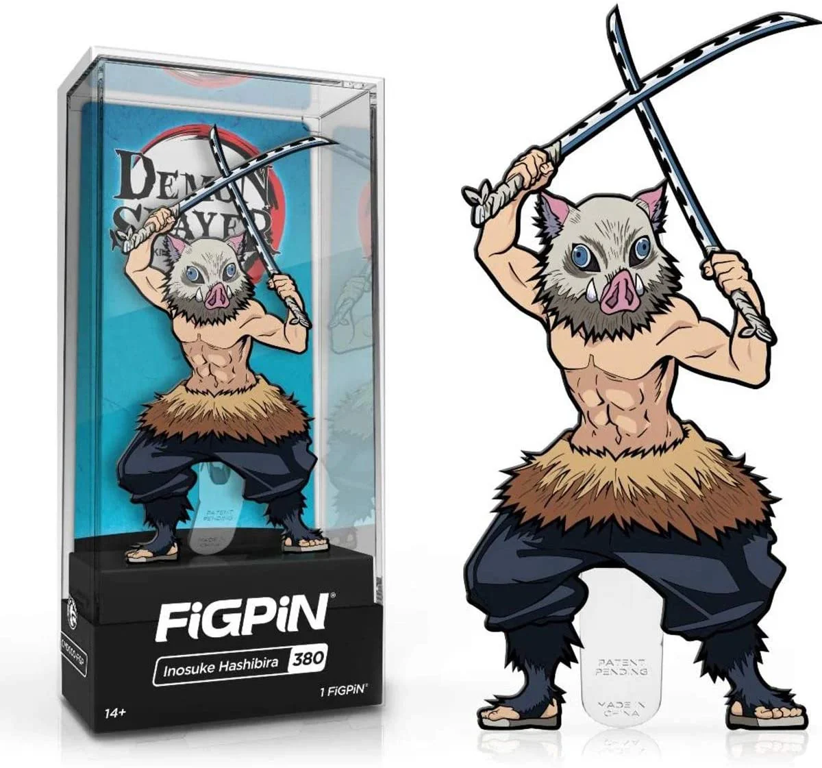 FiGPiN Demon Slayer - Inosuke Hashibira Enamel Pin - Image 2