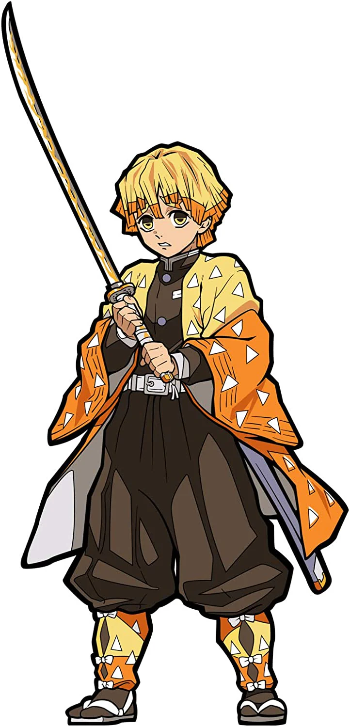FiGPiN Demon Slayer - Zenitsu Agatsuma Enamel Pin - Image 2