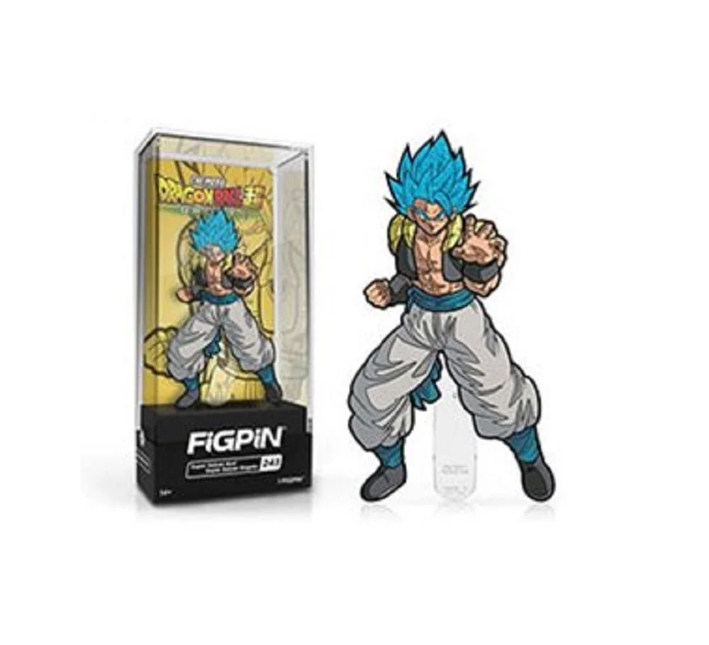 FiGPiN Dragon Ball Super: Broly Gogeta Chase Collectible Pin with Premium Display Case - Image 1