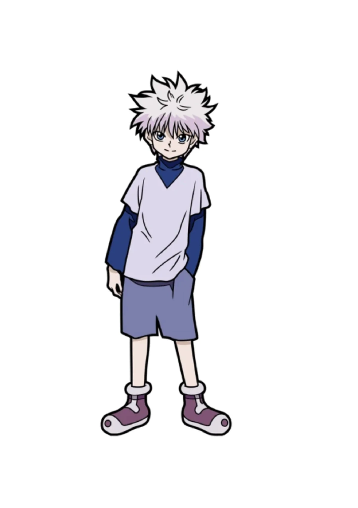 FIGPIN Hunter X Hunter Killua Anime Enaml Pin - Image 1