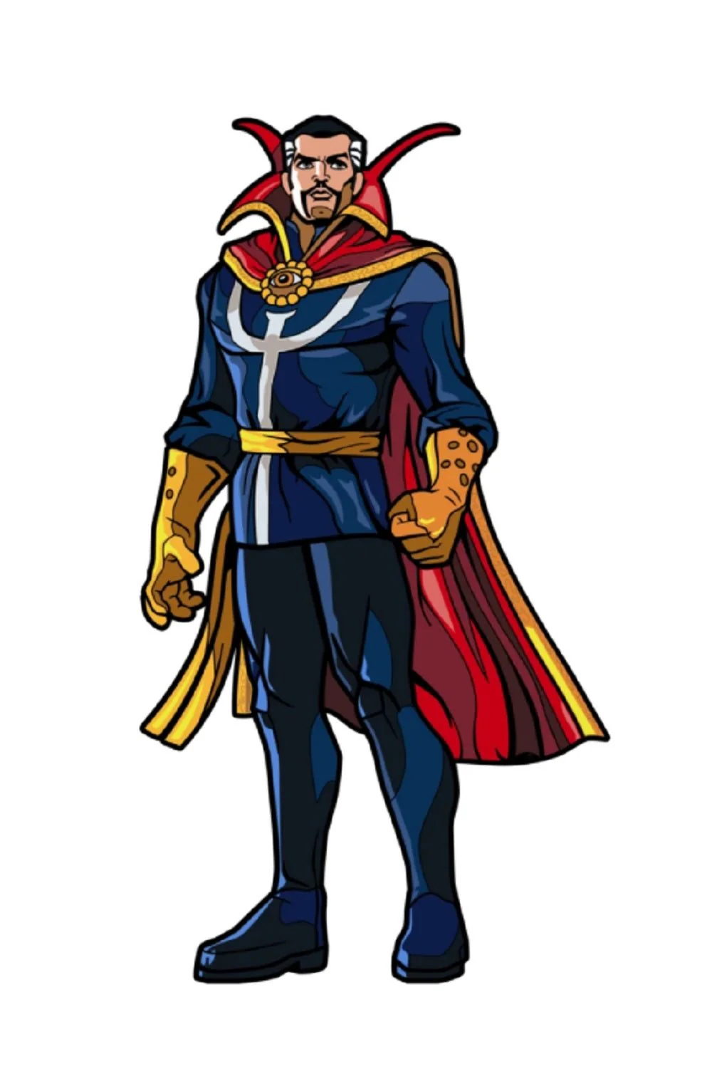 FIGPIN Marvel Contest Of Champions Dr. Strange #673 Enaml Pin - Image 1