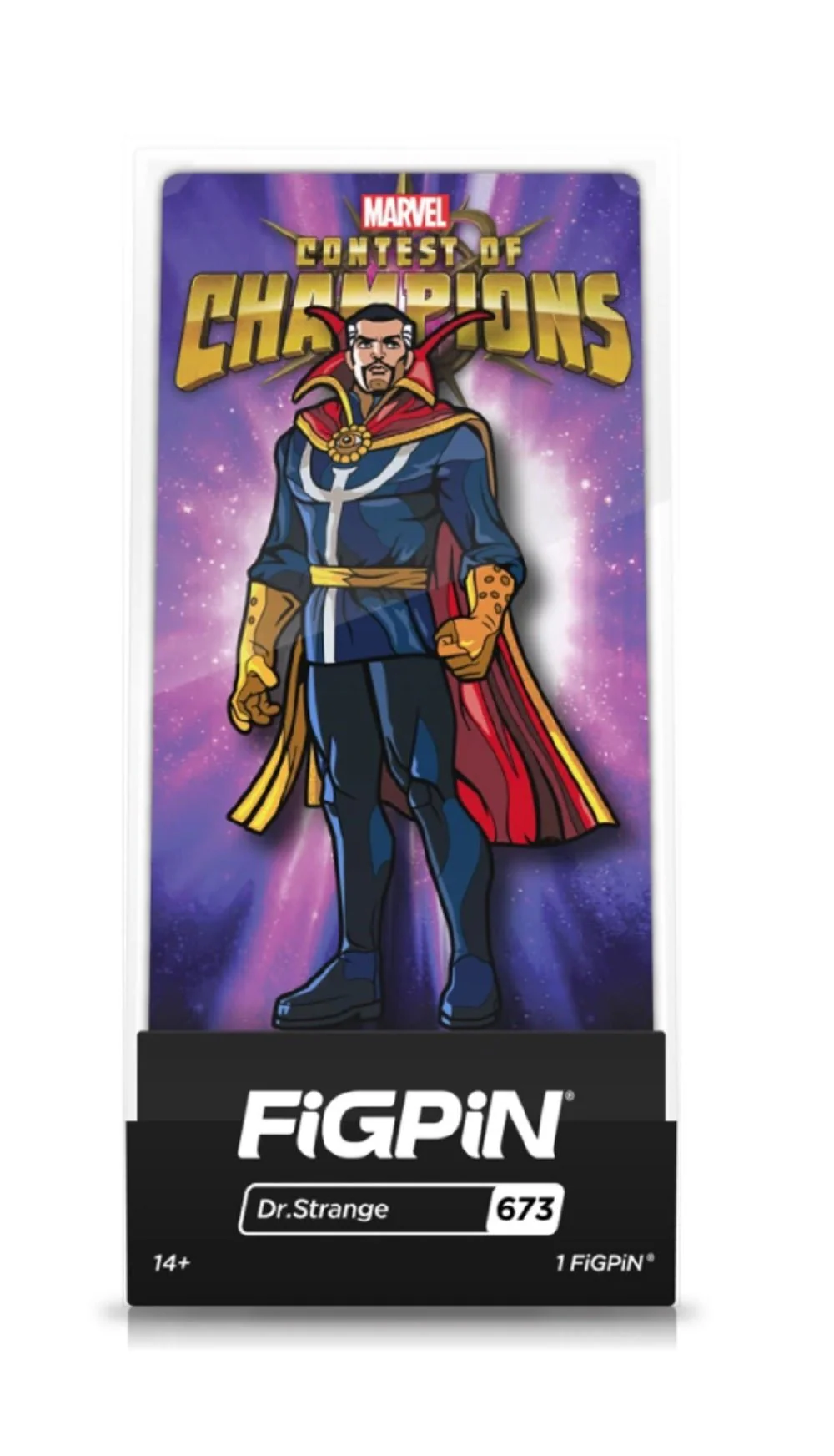 FIGPIN Marvel Contest Of Champions Dr. Strange #673 Enaml Pin - Image 2