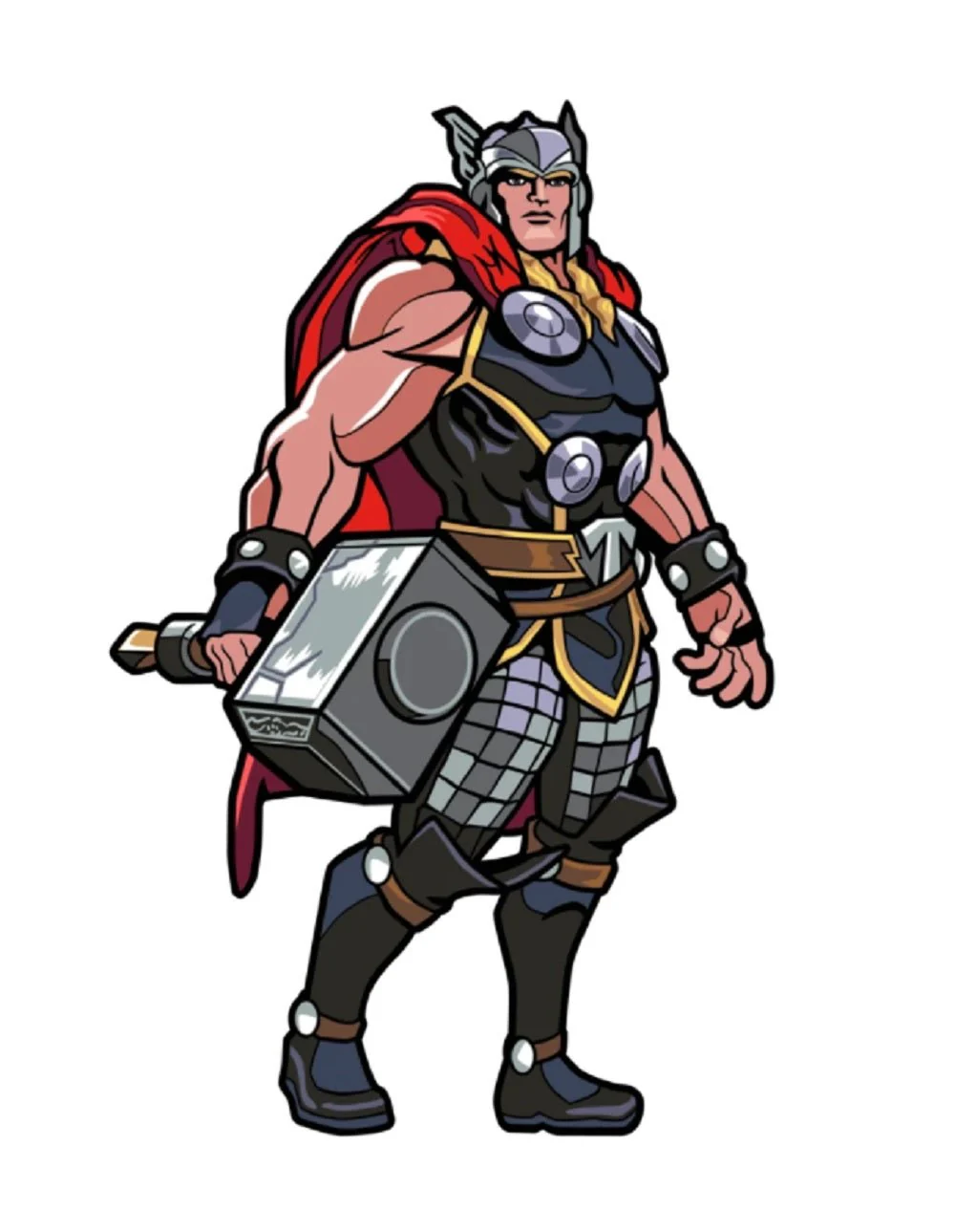 FIGPIN Marvel Contest Of Champions Thor #674 Enaml Pin - Image 1