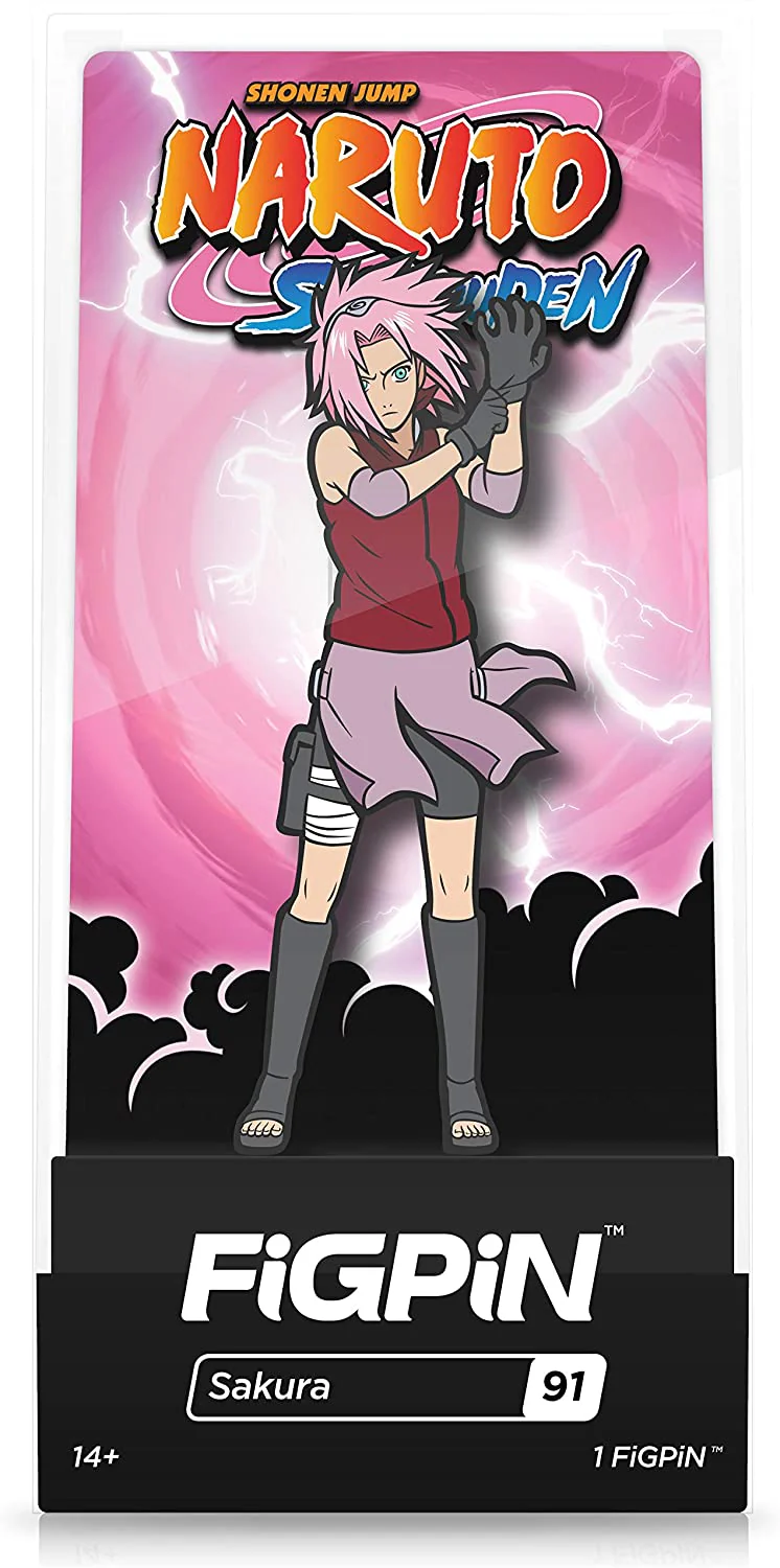 FiGPiN Naruto Shippuden -Sakura (#91) Enamel Pin - Image 1