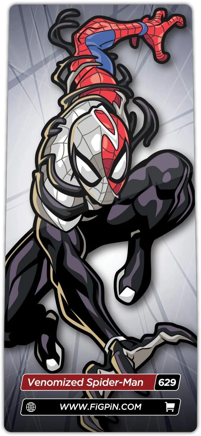 FiGPiN Spider-Man: Maximum Venom - Venomized Spider-Man (#628) Enamel Pin - Image 2