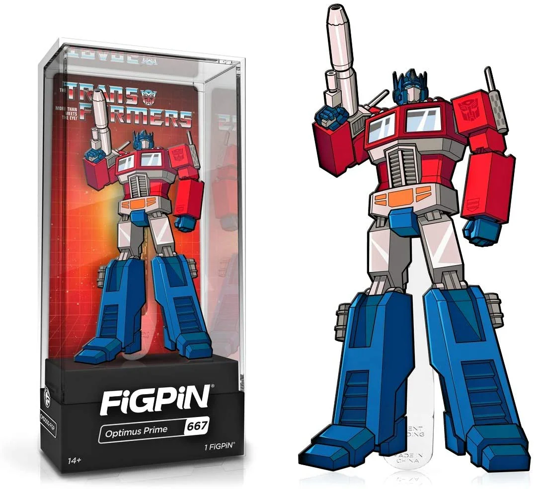 FiGPiN Transformers : Optimus Prime #667 Enamel Pin - Image 1