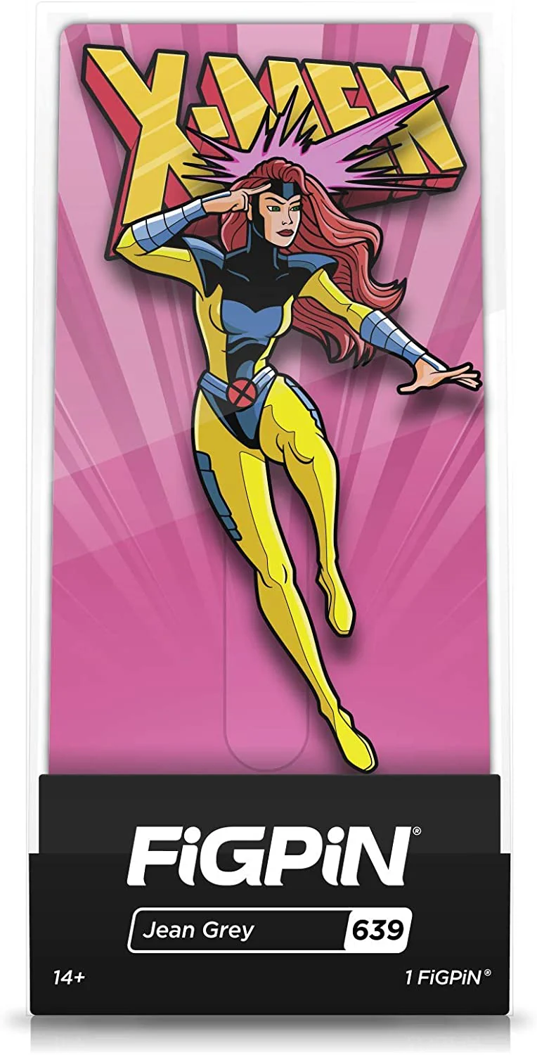 FiGPiN X-Men Animated Series Jean Gray (#639) Enamel Pin - Image 2