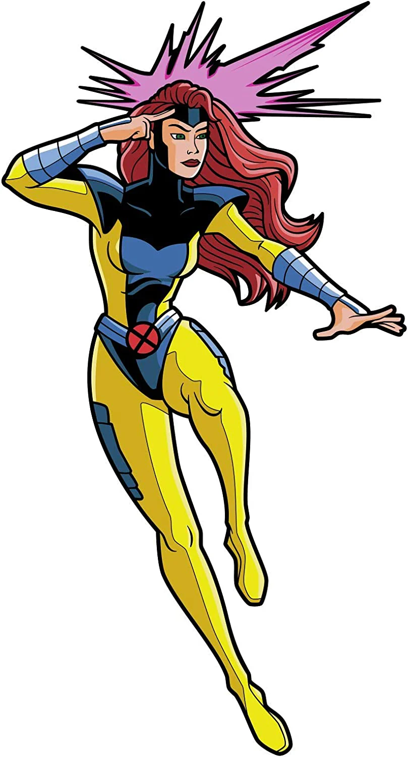 FiGPiN X-Men Animated Series Jean Gray (#639) Enamel Pin - Image 1