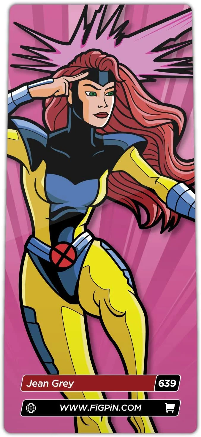 FiGPiN X-Men Animated Series Jean Gray (#639) Enamel Pin - Image 3