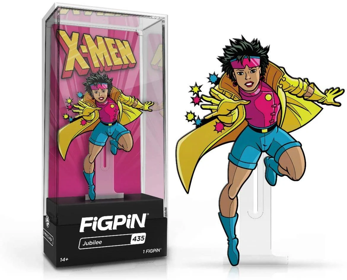 FiGPiN X-Men Animated Series Jubilee (#435) Enamel Pin - Image 1